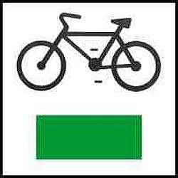 Zielony szlak rowerowy w Sielpi